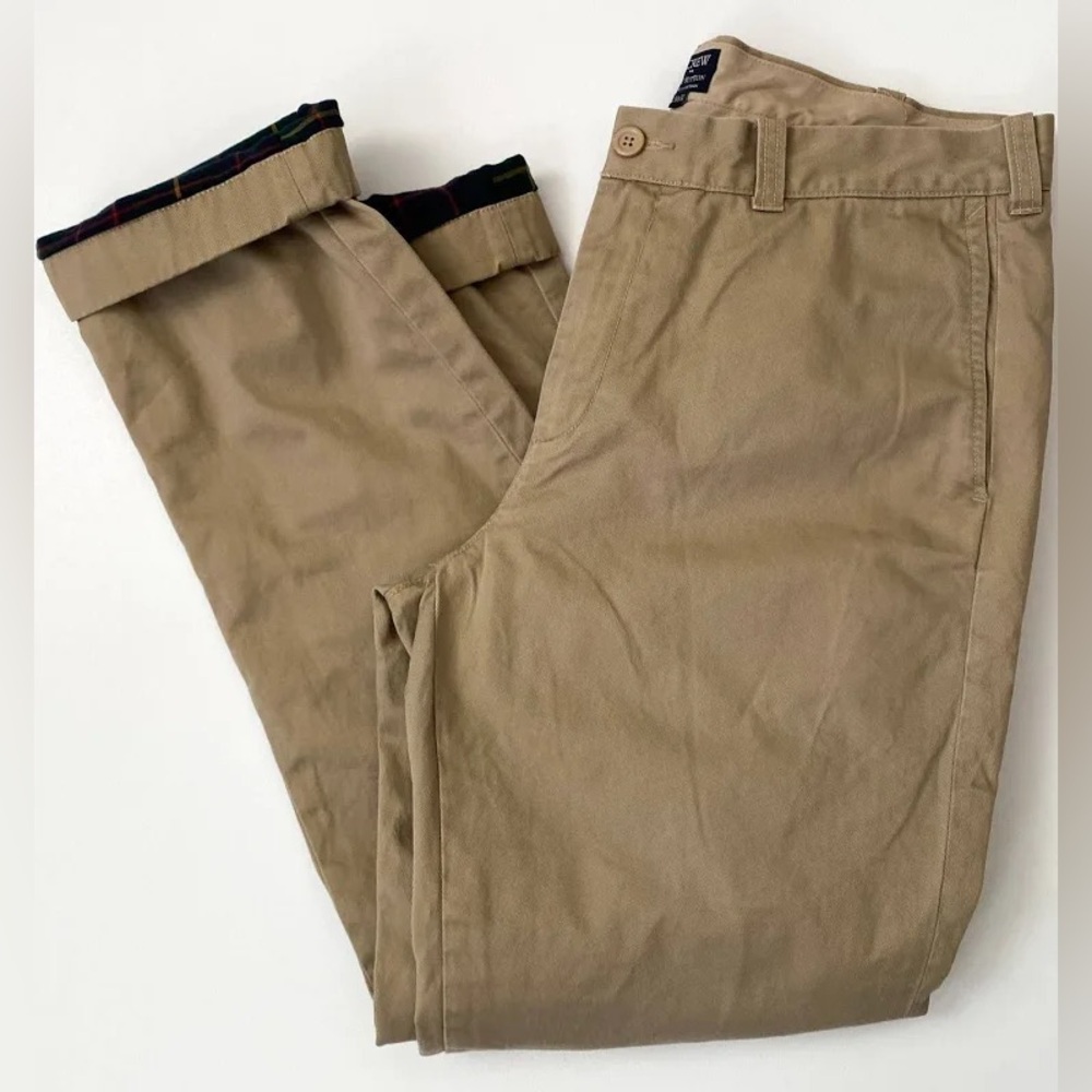 J. Crew Mercantile The Sutton Flannel Lined Men's Pants 32 W x 32 L Men’s